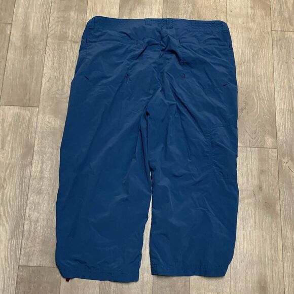 Eddie Bauer Travel Hiking Capri Ruffled Drawstring Lightweight‎ Utility Pants - Picture 2 of 6